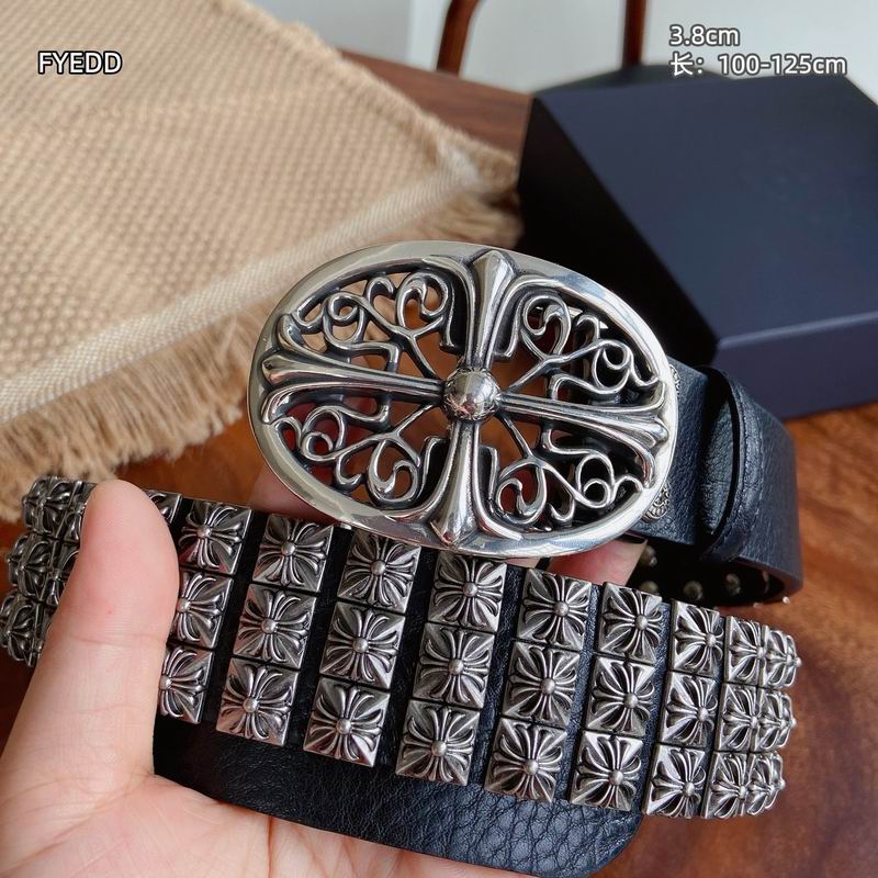 Chrome Hearts belt 38mmX100-125cm 8L63